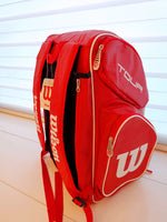 Wilson Tour V Backpack Large Red Tennis / Badminton Bag