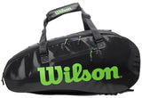 Wilson Super Tour 2 Comp 9pck Large Charco/Green WR8004201001